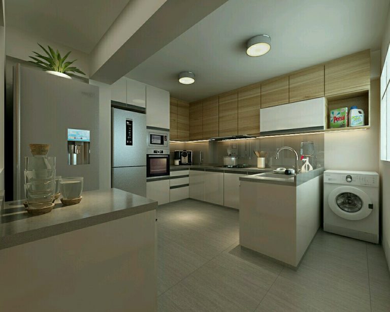 clean kitchen design singapore