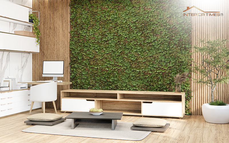 modern accent wall ideas for a living room